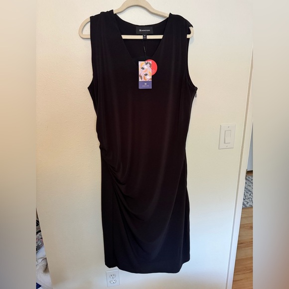 NEW Honeylove InnerPower Sleeveless Midi Dress Black Shaping Size 3x Plus NWT - Picture 3 of 8